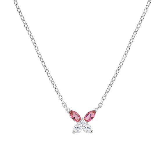 Collana Amen Donna Petali in Argento Zircone CLBUTBBCI - CLBUTBBCI